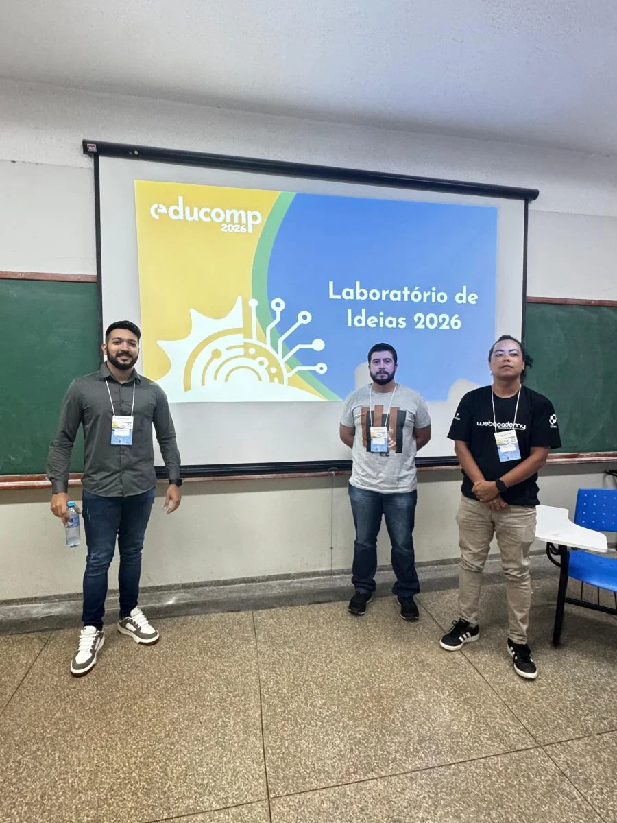 O Projeto Web Academy marcou presença no EduComp 2026!